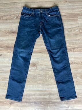 American Eagle Outfitters men’s Dark Blue Slim Straight Leg Jeans